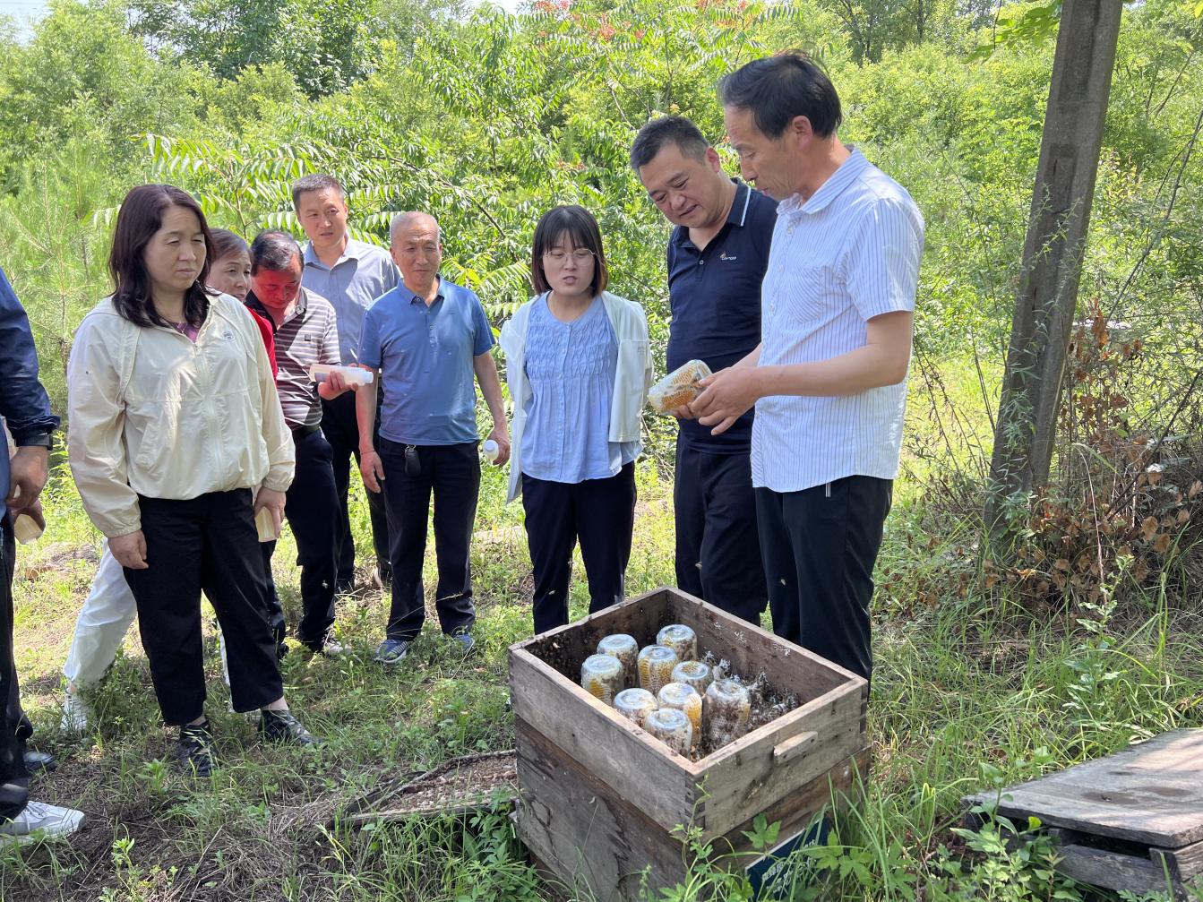 麟游县政协赴山西省沁水县、延安市黄龙县考察学习中蜂产业发展情况(图1)